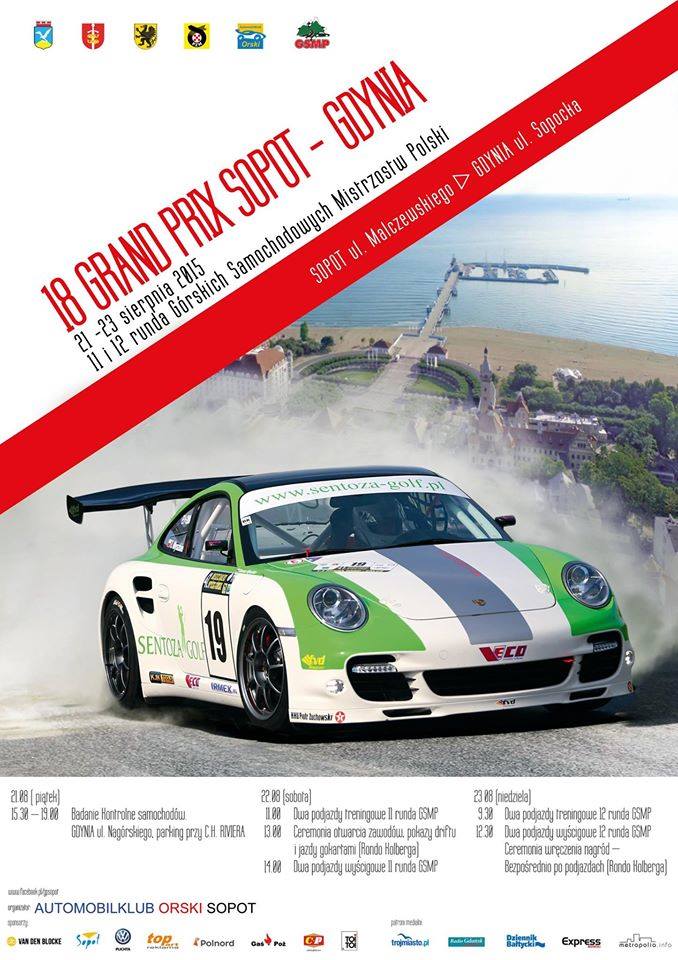 Plakat GP Sopot Gdynia 2015